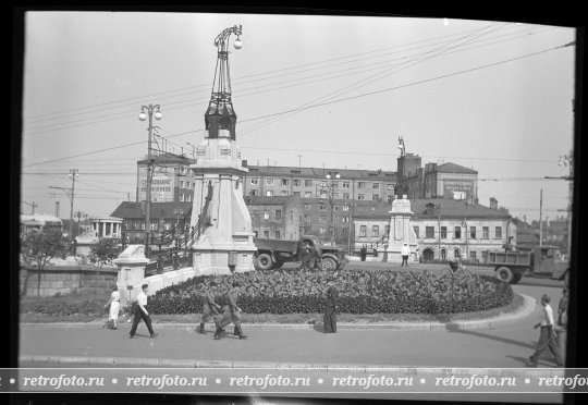 Ленинградское шоссе, Тверской путепровод, 1960-е годы