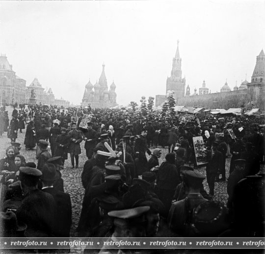 Москва, Красная площадь, 1900-е годы