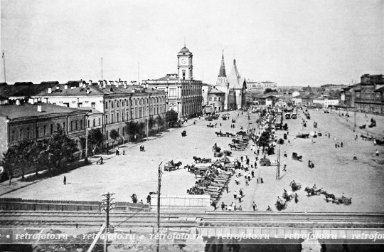 Москва, Каланчевская площадь, 1900-е годы