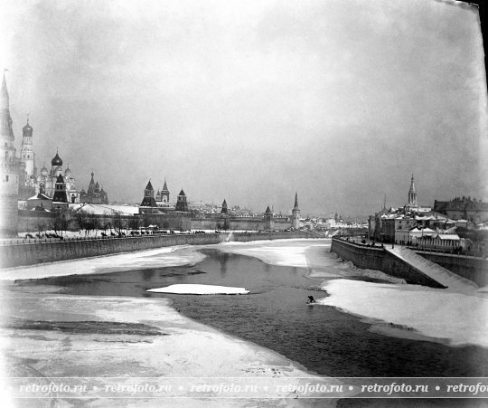 Кремль зимой, 1900-е годы