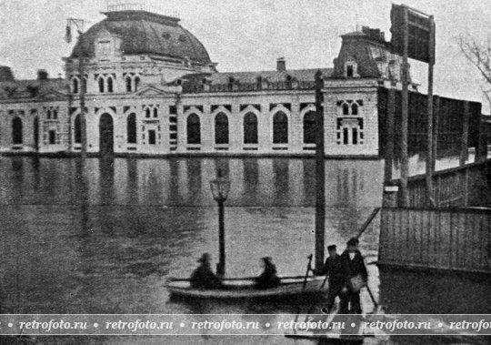 Павелецкий вокзал, наводнение, 1910-е годы