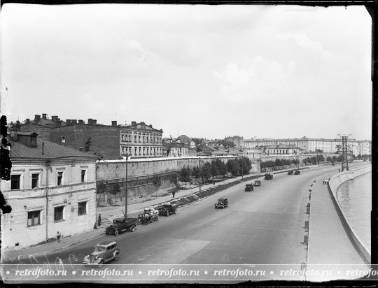 Вид на Зарядье, 1930-е годы