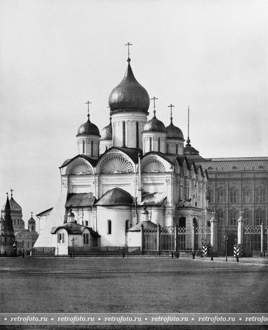 Соборная площадь в Кремле, 1900 годы
