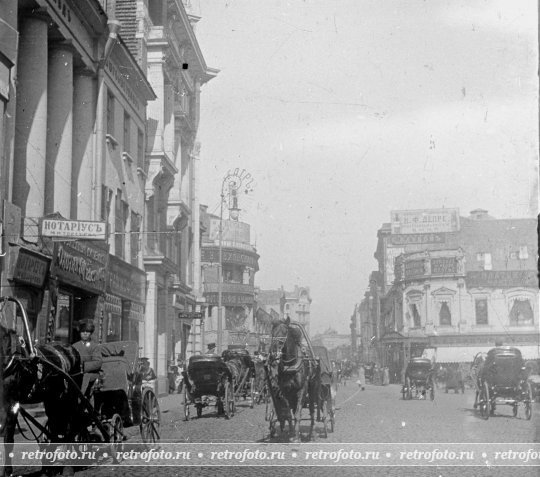 Москва, Кузнецкий мост, 1900-е годы