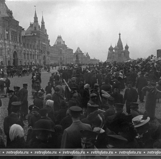Москва, Красная площадь, 1910-е годы