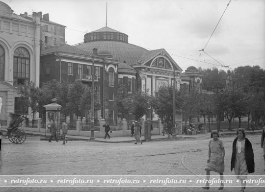Цирк Никитиных и театр Шарля Омона, Садовая улица, 1920-е годы.