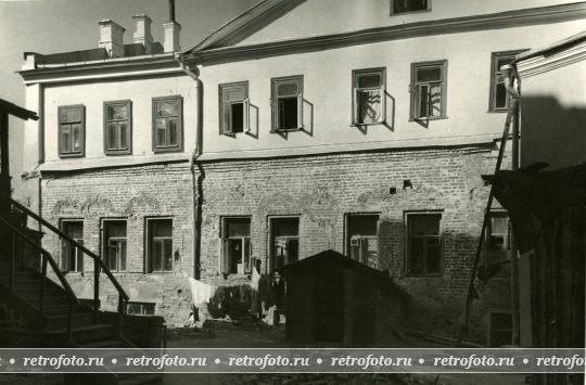 Москва, Старокирочный переулок, 1955 год