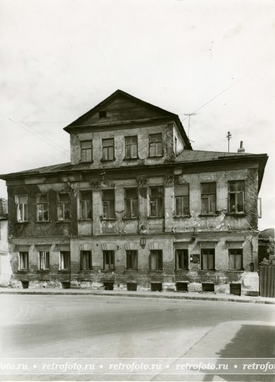 Москва, Таганский тупик, д. 15, 1957 год.