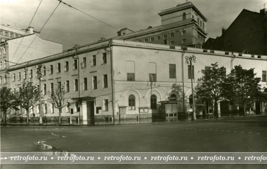 Москва, Театральная площадь, д. 3, 1957 год.