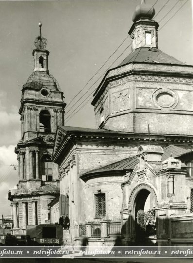 Москва, церковь Троицы в Серебряниках