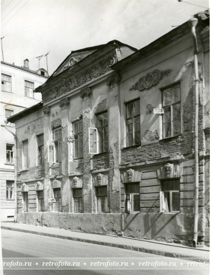 Москва, Сверчков пер., д. 8, 1955 год