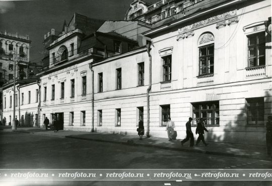 Москва, Тверской бульвар, 24-26, 1957 год