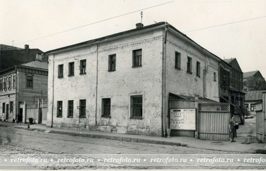 Москва, улица Льва Толстого, д. 10, май 1957 года