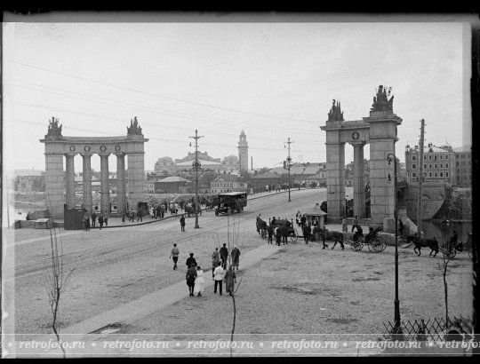 Бородинский мост, 1910-е годы