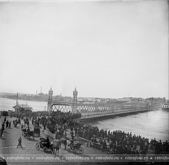 Переправа через Дорогомиловский мост, 1900-е годы