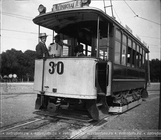 Трамвай Петровской линии, 1910-е  годы
