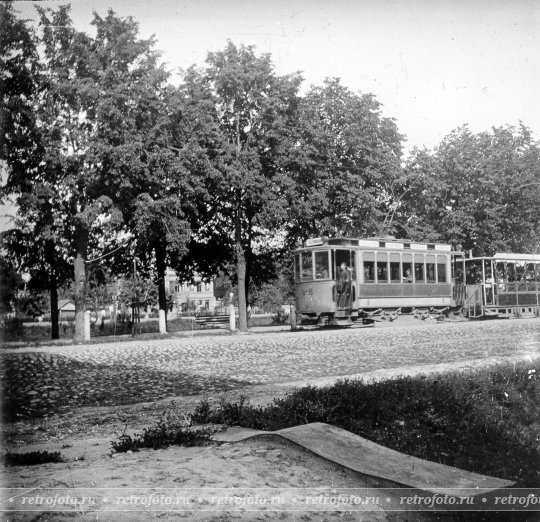 Москва, трамвай, 1910-е годы