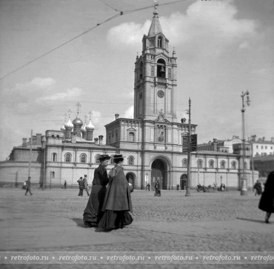 Страстная площадь и Страстной монастырь, 1900-е годы