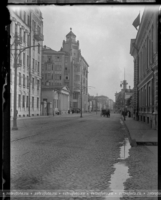 Москва, улица Пречистенка, 1910-е годы
