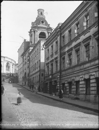 Москва, Зарядье, Знаменский монастырь, 1930-е годы.