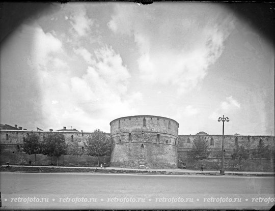 Москва, китайгородская стена, 1930-е годы