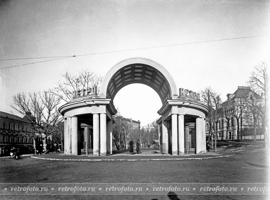 Москва, м. Кропоткинская, Гоголевский бульвар, 1935 год