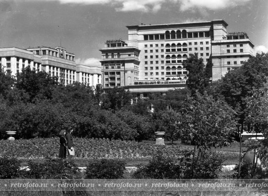 Москва, Александровский сад, 1970-е годы