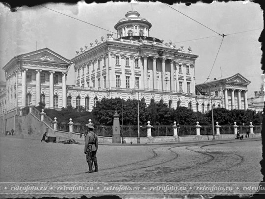 Москва, Моховая улица, 1910-е годы