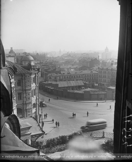 Москва, Зарядье, 1930-е годы.