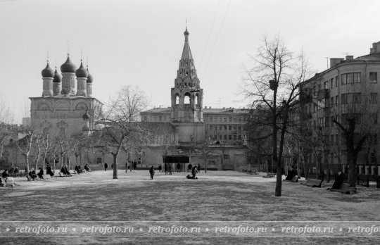 Спасопесковская площадка. 1960-е гг.