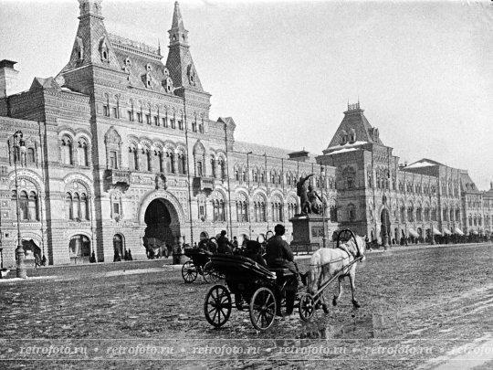 Москва, Красная площадь, 1910-е годы