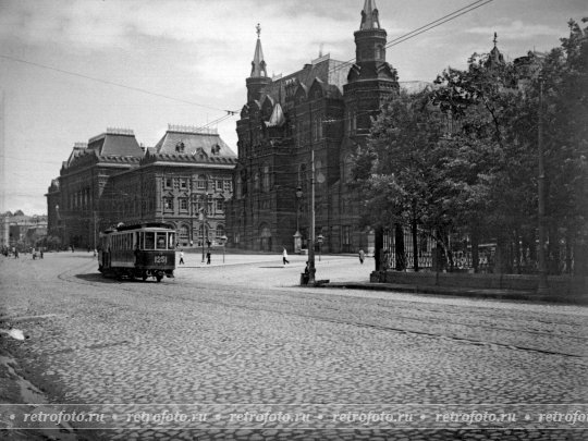 Москва, Воскресенская площадь, 1920-е годы