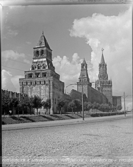 Москва, Васильевская площадь, 1920-е годы