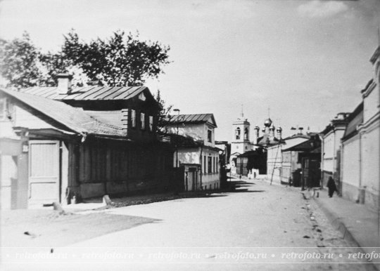 Москва, 1-й Зачатьевский переулок, 1910-е годы