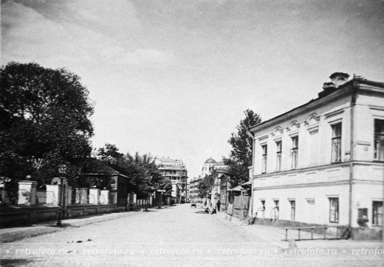 Москва,  Калошин переулок, 1900-е годы