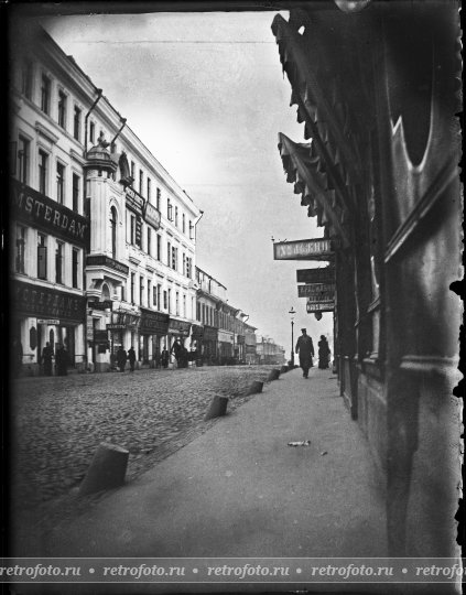 Москва, Камергерский переулок, 1910-е годы.