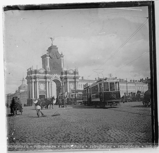 Москва, Красные ворота, 1910-е годы.