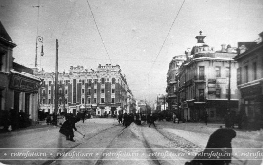 Москва, Зубовская площадь, 1913 год.