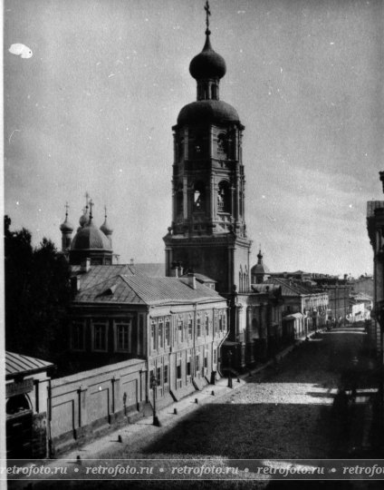 Москва, Высоко-Петровский монастырь, 1880-е годы.