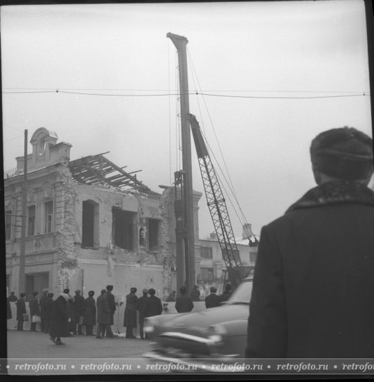 Москва, Тургеневская площадь, 1970 годы.