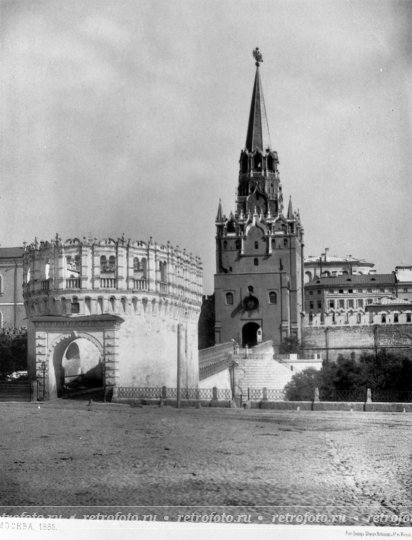 Москва, Кремль, 1900-е годы.