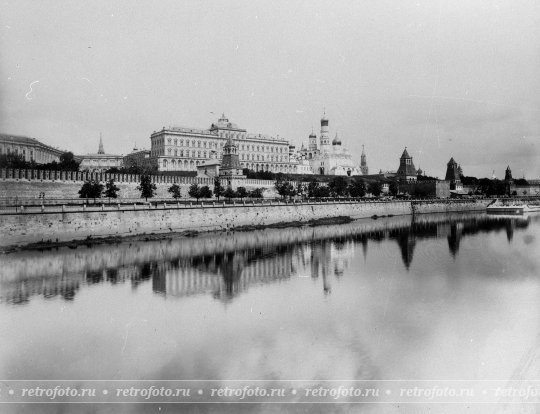 Москва, Вид на Кремль, 1900-е годы