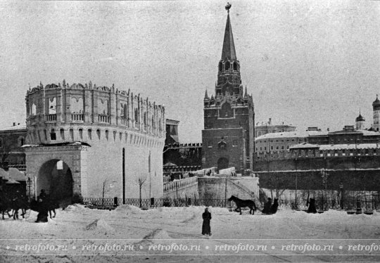 Кутафья башня Кремля, 1900-е годы