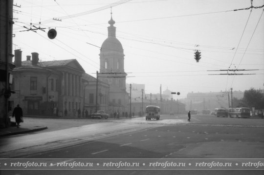 Яузские ворота. 1960-е годы