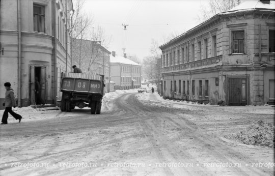 1-й пер. Тружеников (1-й Воздвиженский). 1980 г.