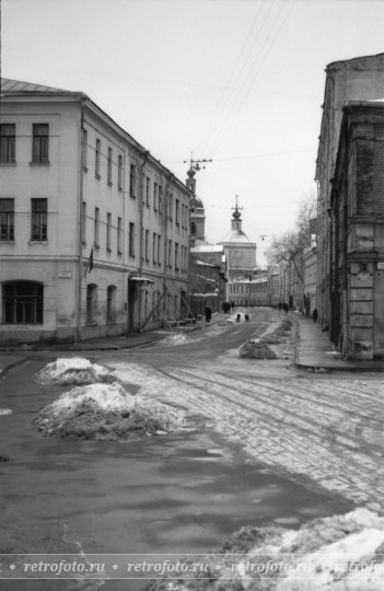 Серебрянический пер. 1960-е гг.