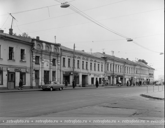 Ул. Сергия Радонежского. 1980 год