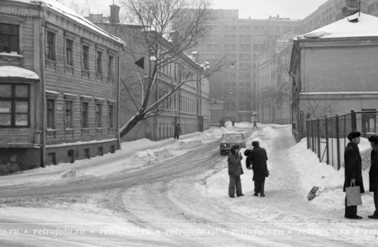 Район Плющихи. 1980 год