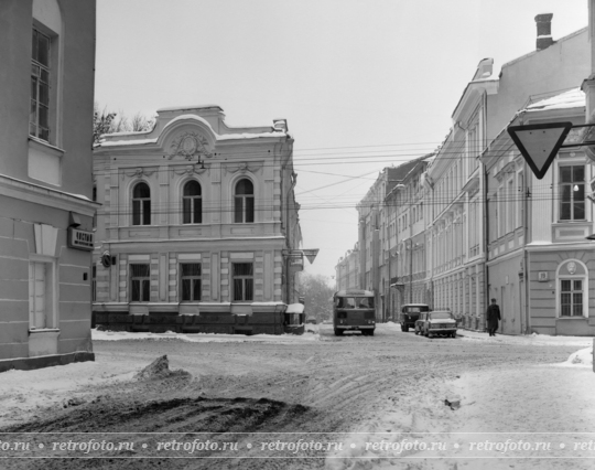 Пречистенка, вид из Чистого пер. 1981 г.