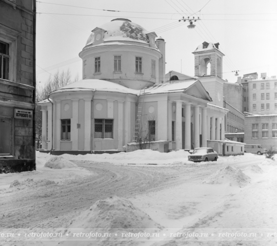 Храм Успения в Могильцах. 1981 г.